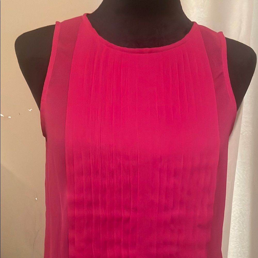 Banana Republic Pink Sleeveless Blouse